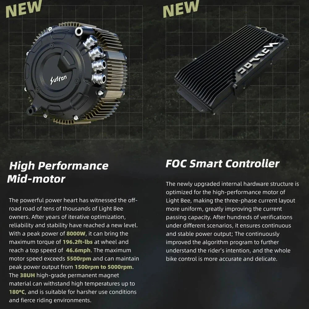 2025 Surron Light Bee X Electric Dirt Bike