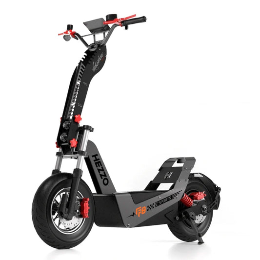 HEZZO-F8 Electric Scooter - 8000W Power, 100-120km Range
