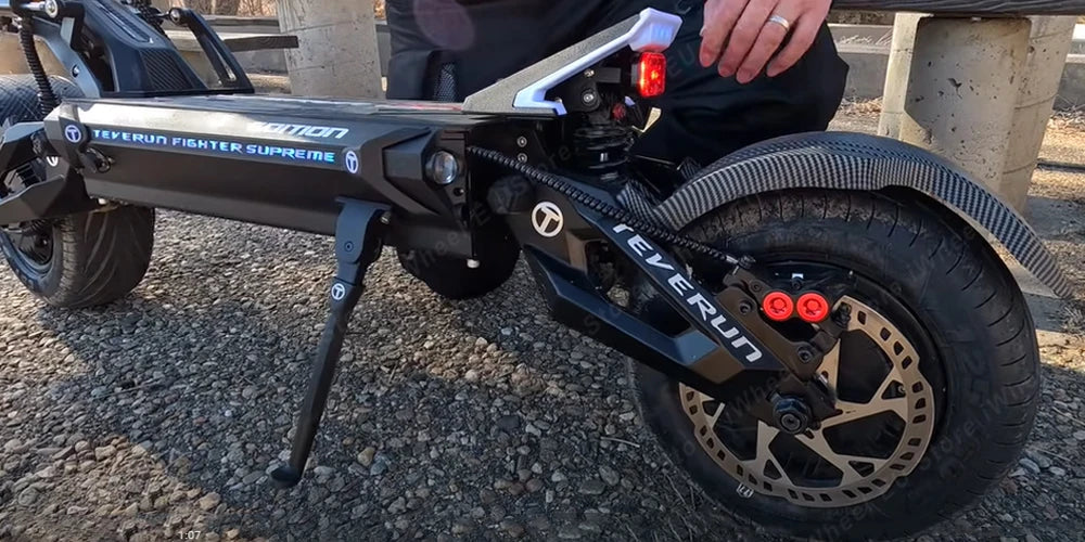 Teverun Fighter Supreme 7260R - 10000W Electric Scooter with GPS