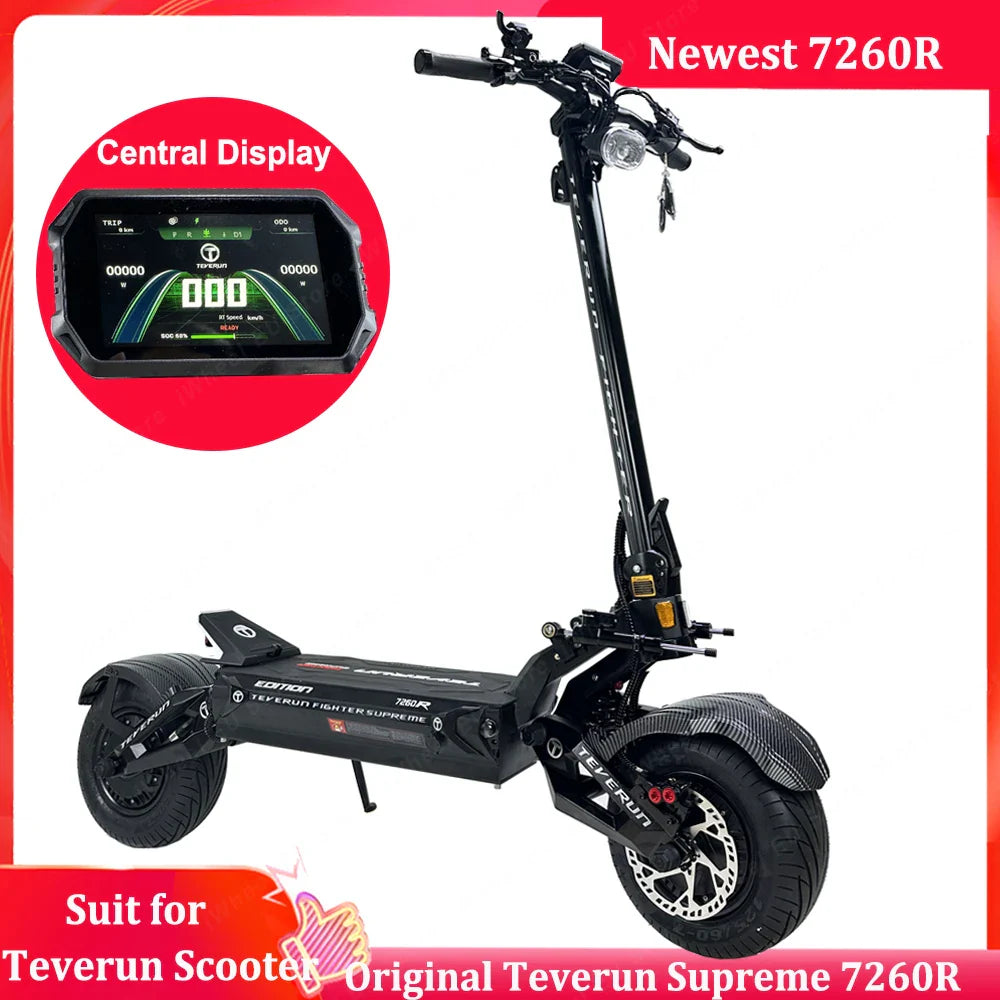 Teverun Fighter Supreme 7260R - 10000W Electric Scooter with GPS