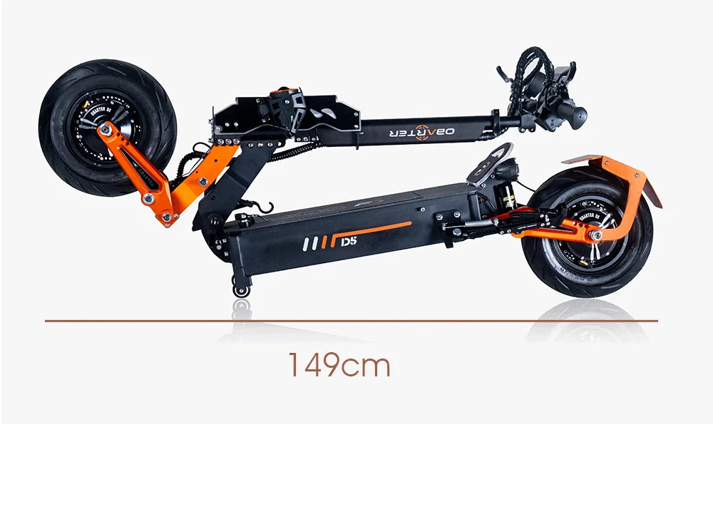 Obarter D5 Electric Scooter - 5000W, 70km/h Max Speed, Removable Battery