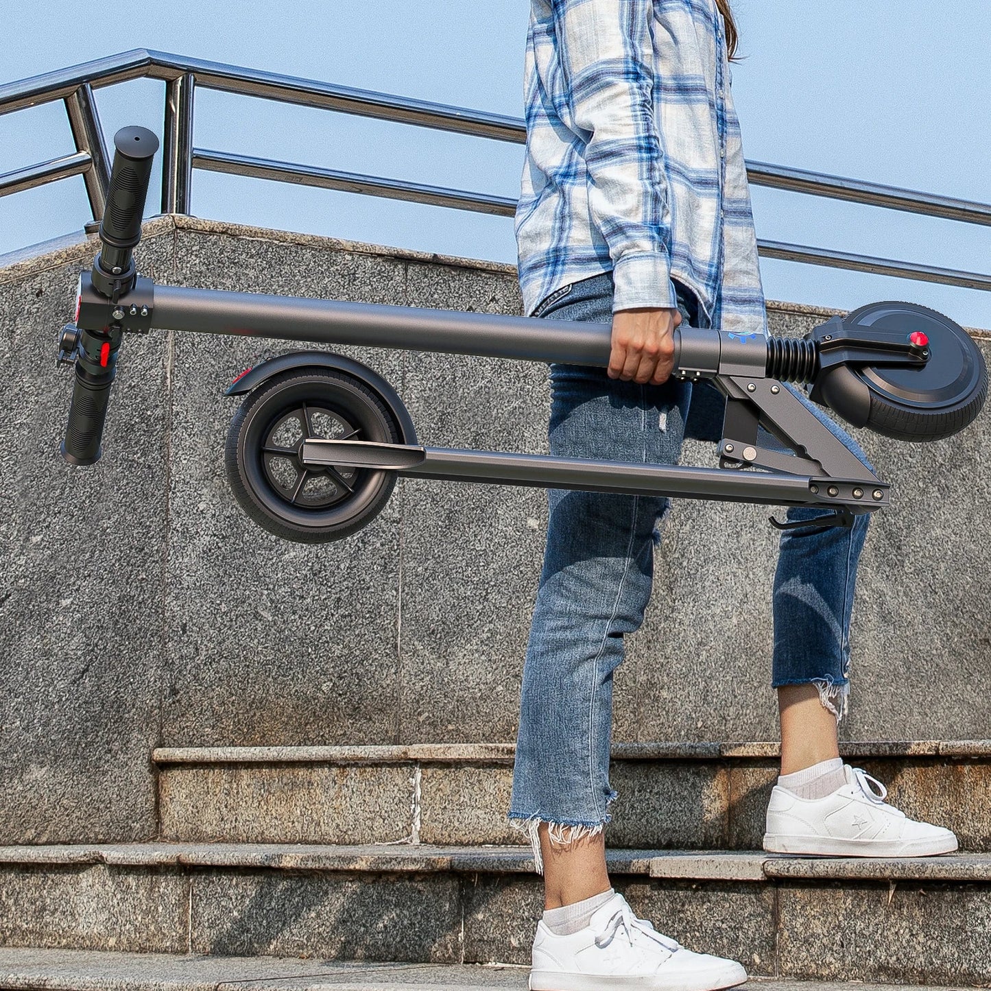 eBike Boys COROMA Electric Scooter - Foldable, Adjustable Handlebar, 20 MPH