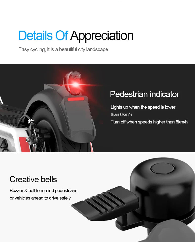 HX X9 PLUS Electric Scooter - Foldable, 60-80km Range, Unisex