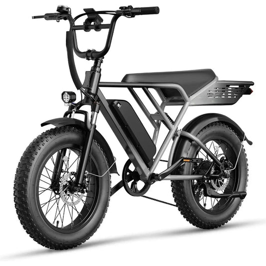 eBike Boys 20" Fat Tire E-Bike - Full Suspension for All-Terrain Use