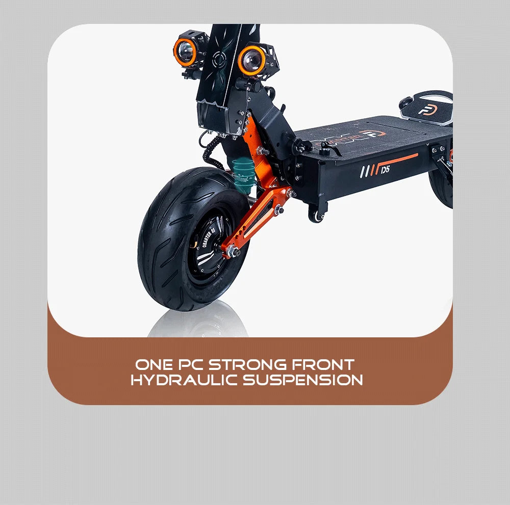 Obarter D5 Electric Scooter - 5000W, 70km/h Max Speed, Removable Battery