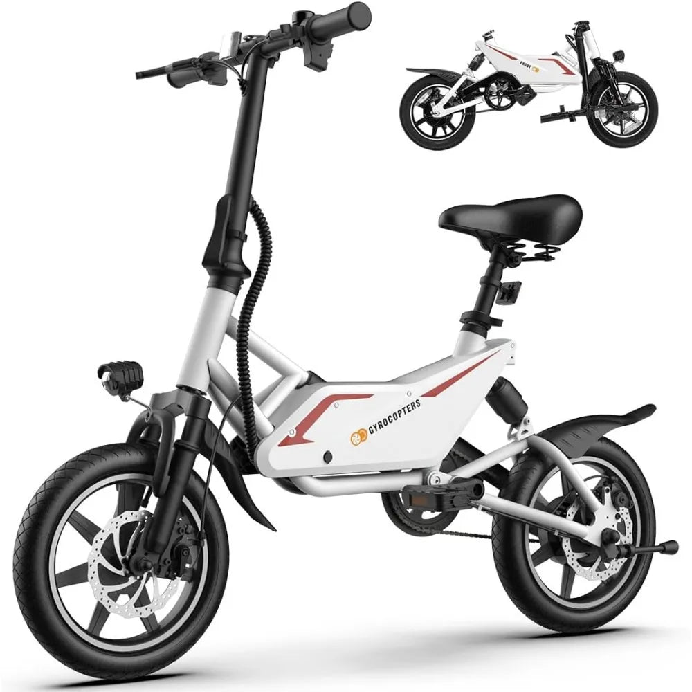 eBike Boys Folding Electric Bike - 350W Motor, Compact Design