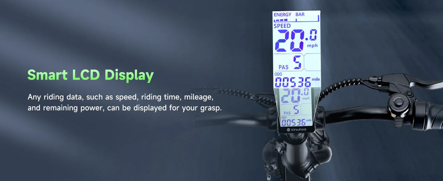 U5 500W 20" Folding eBike - Compact, Lightweight, and Powerful