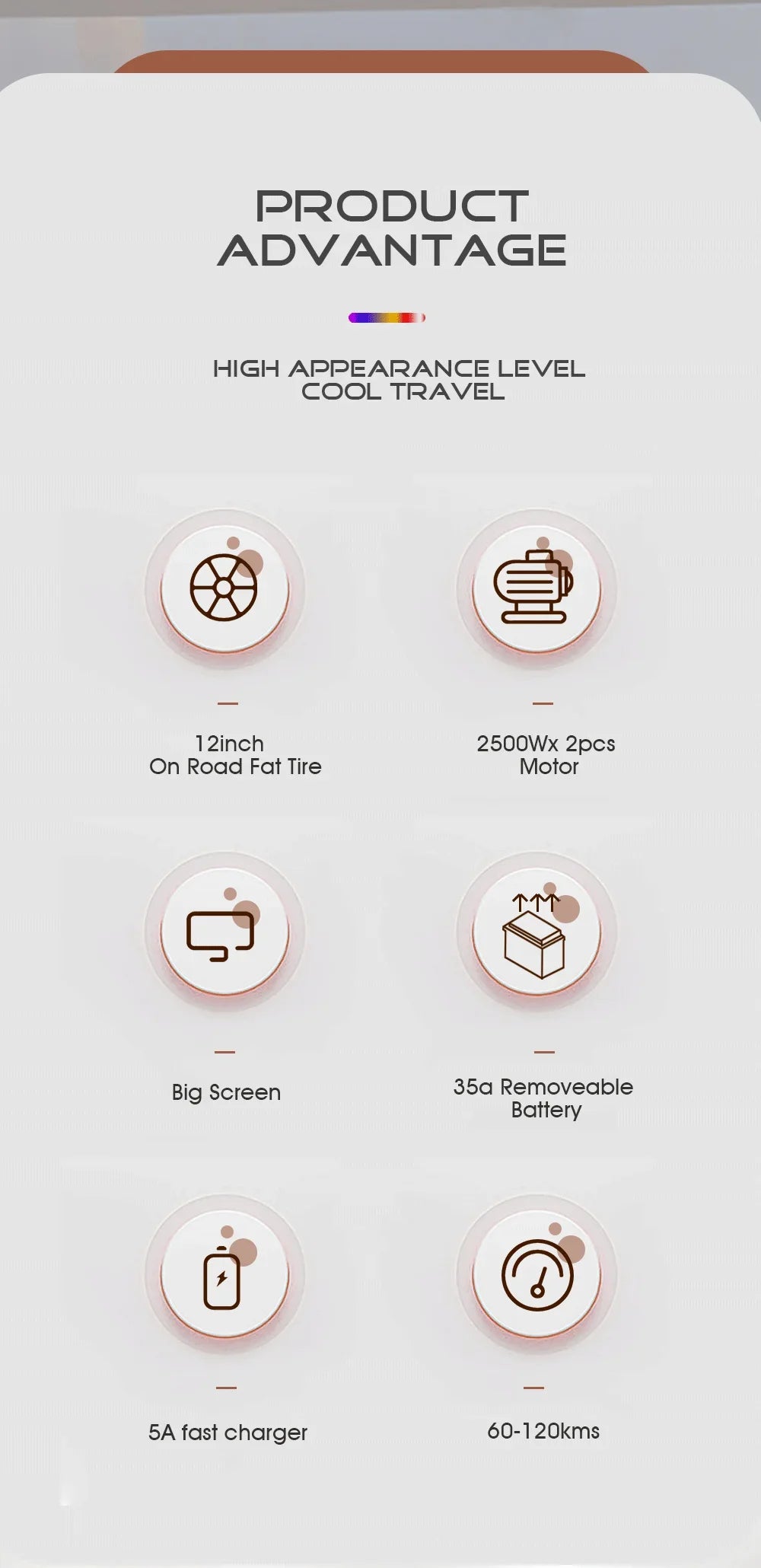 Obarter D5 Electric Scooter - 5000W, 70km/h Max Speed, Removable Battery