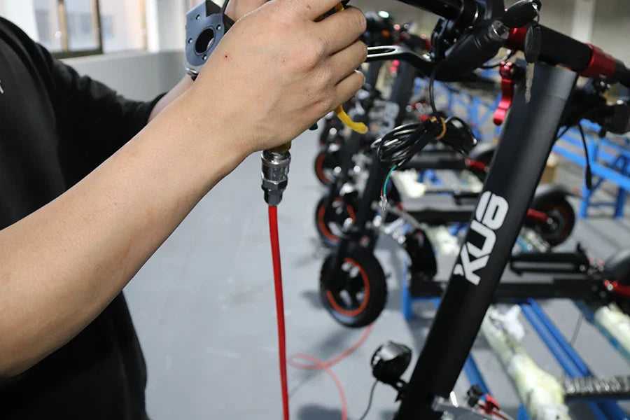 eBike Boys 800W Off-Road Electric Scooter - 10" Tires, Foldable Design