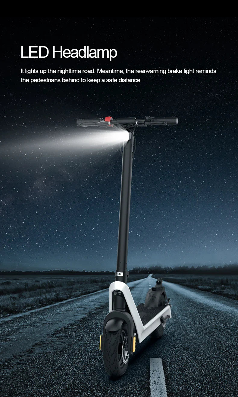 HX X9 PLUS Electric Scooter - Foldable, 60-80km Range, Unisex