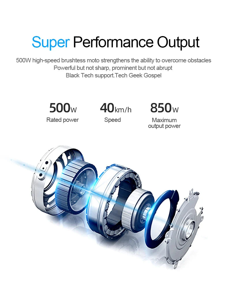 HX X9 PLUS Electric Scooter - Foldable, 60-80km Range, Unisex