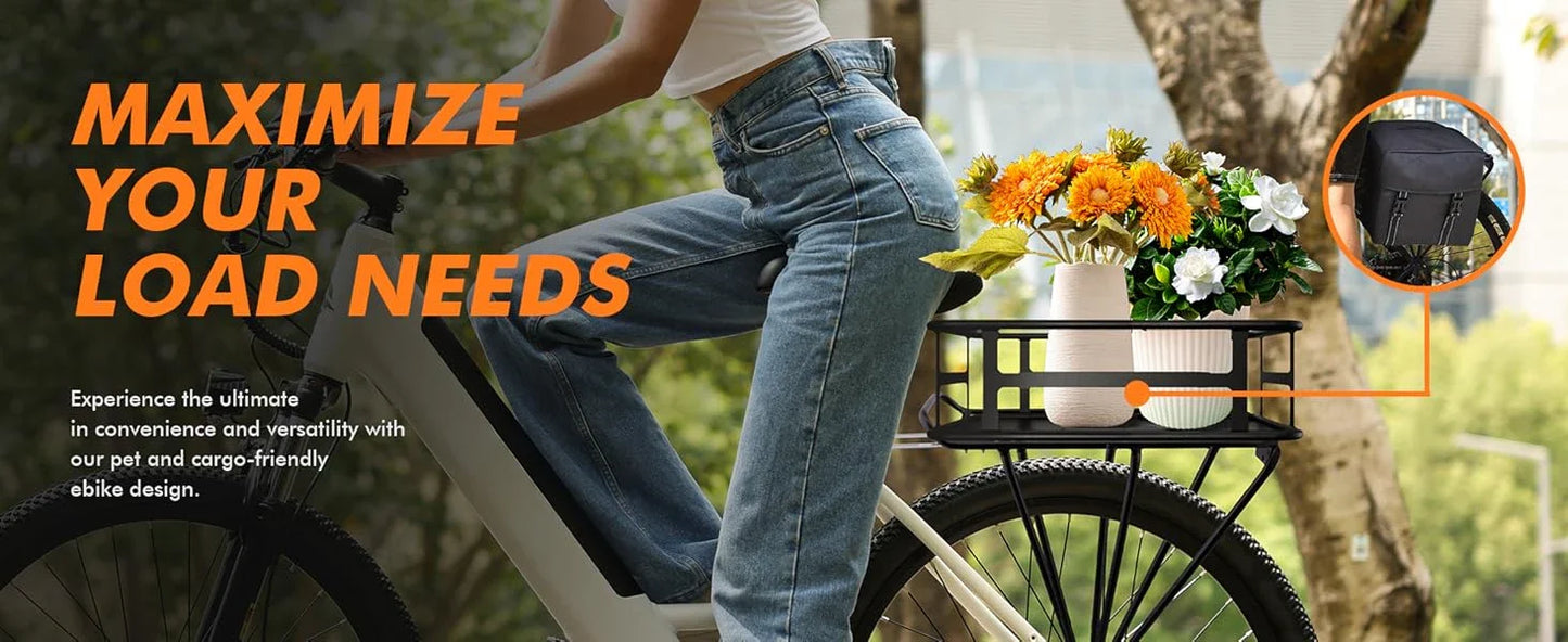 eBike Boys 750W Electric Bike - Step-Through Frame, 36V Battery