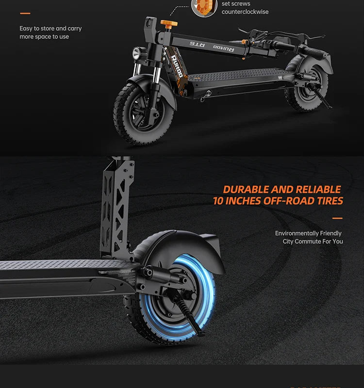 eBike Boys RT6 1000W Electric Scooter - 48V, 40-50km Range