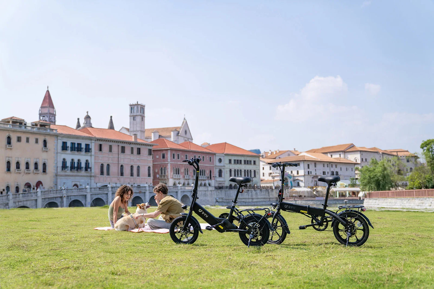 eBike Boys DYU-C3 Folding Electric Bike - Compact Aluminum Design