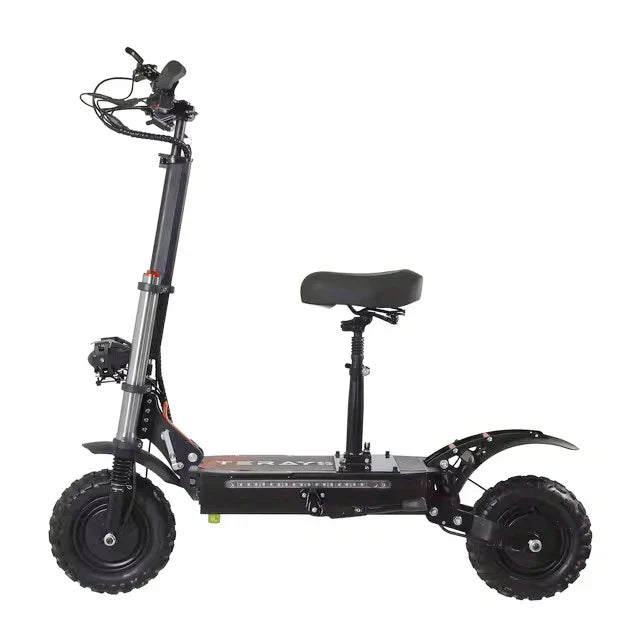 6000W Adult Off-Road Electric Scooter: 50 MPH, 60 Mile Range