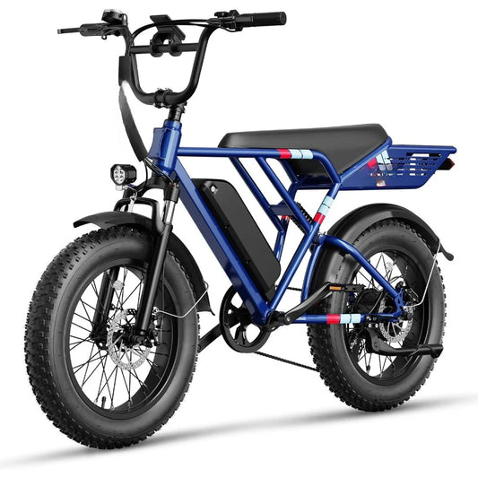 eBike Boys 1200W Peak Electric Bike - 30MPH, Fat Tires, IPX6 Waterproof