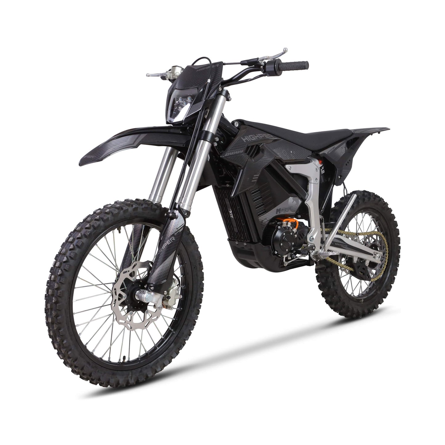 MotoTec Venom High-Performance 72V/12000W Electric Dirt Bike, White (SAK70326)